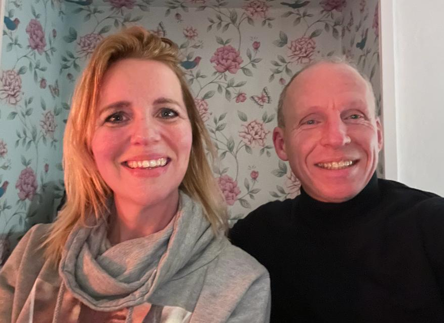 Eveline Witte en Edwin Boomgaard